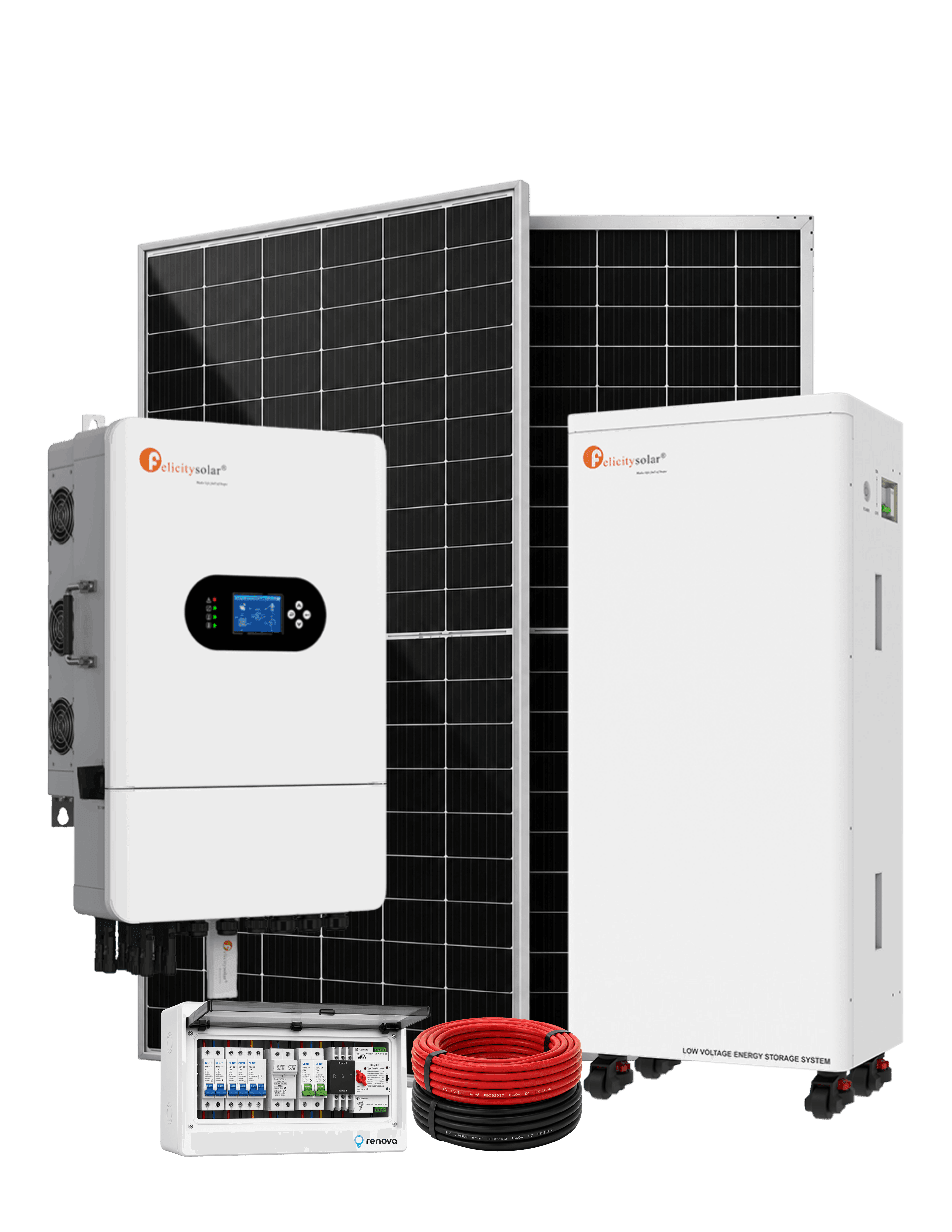 Kit solar 5kW listo para instalar