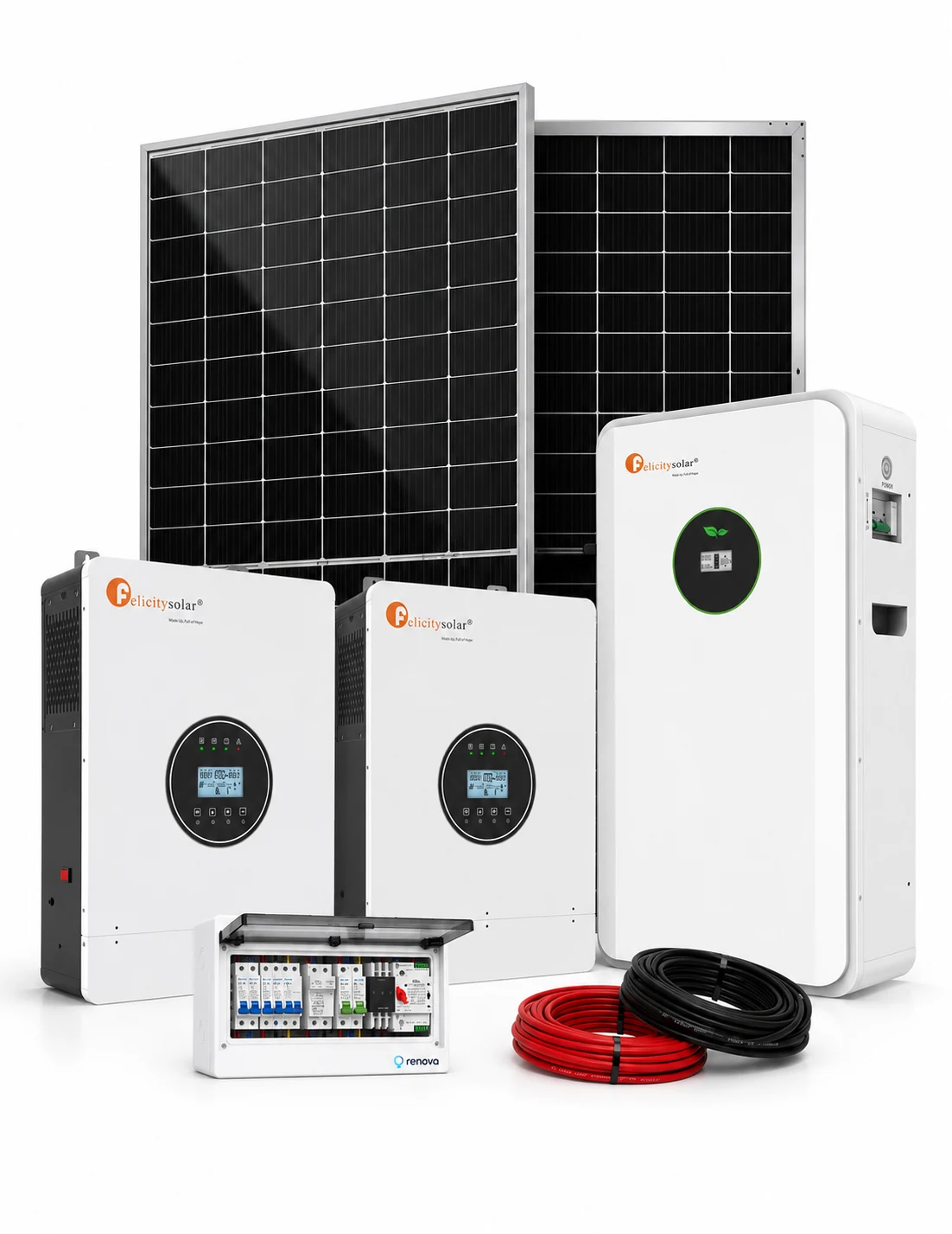 Kit solar 10 kW + 11.7 kWh