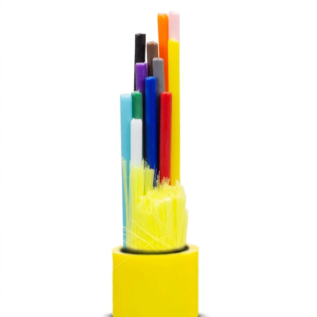 12-strand OS2 Singlemode 9 Micron Indoor