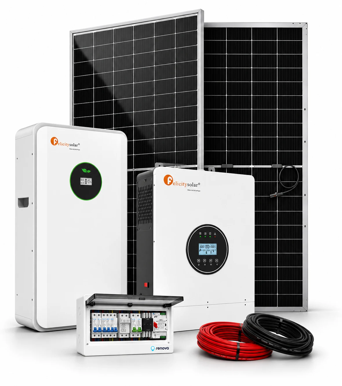 Kit solar 3 kW + 10 kWh
