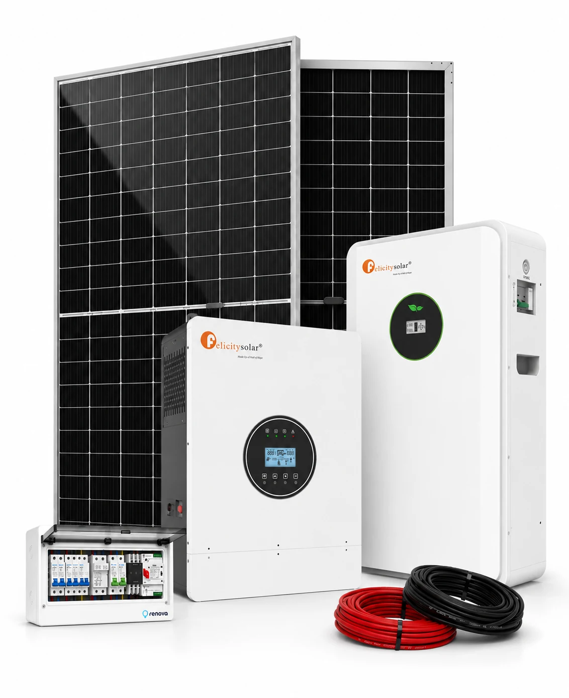 Kit solar 5 kW + 11.7 kWh