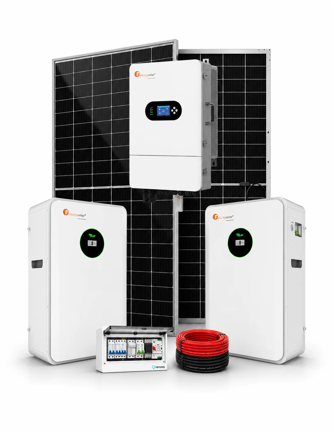 Kit solar 8 kW + 23.4 kWh