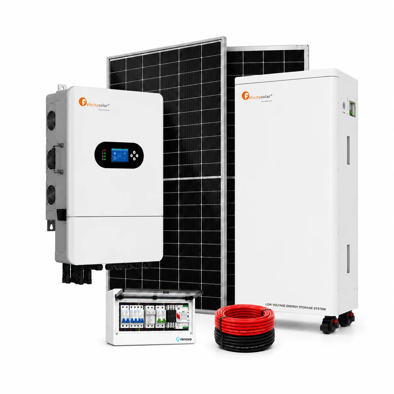 Kit solar 8 kW + 16 kWh