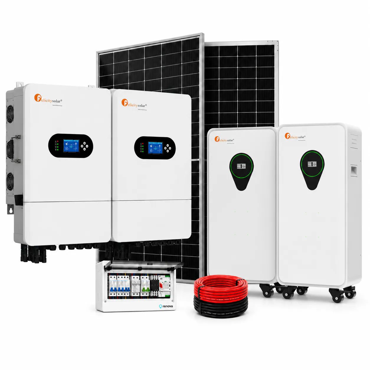 Kit solar 8 kW + 16 kWh