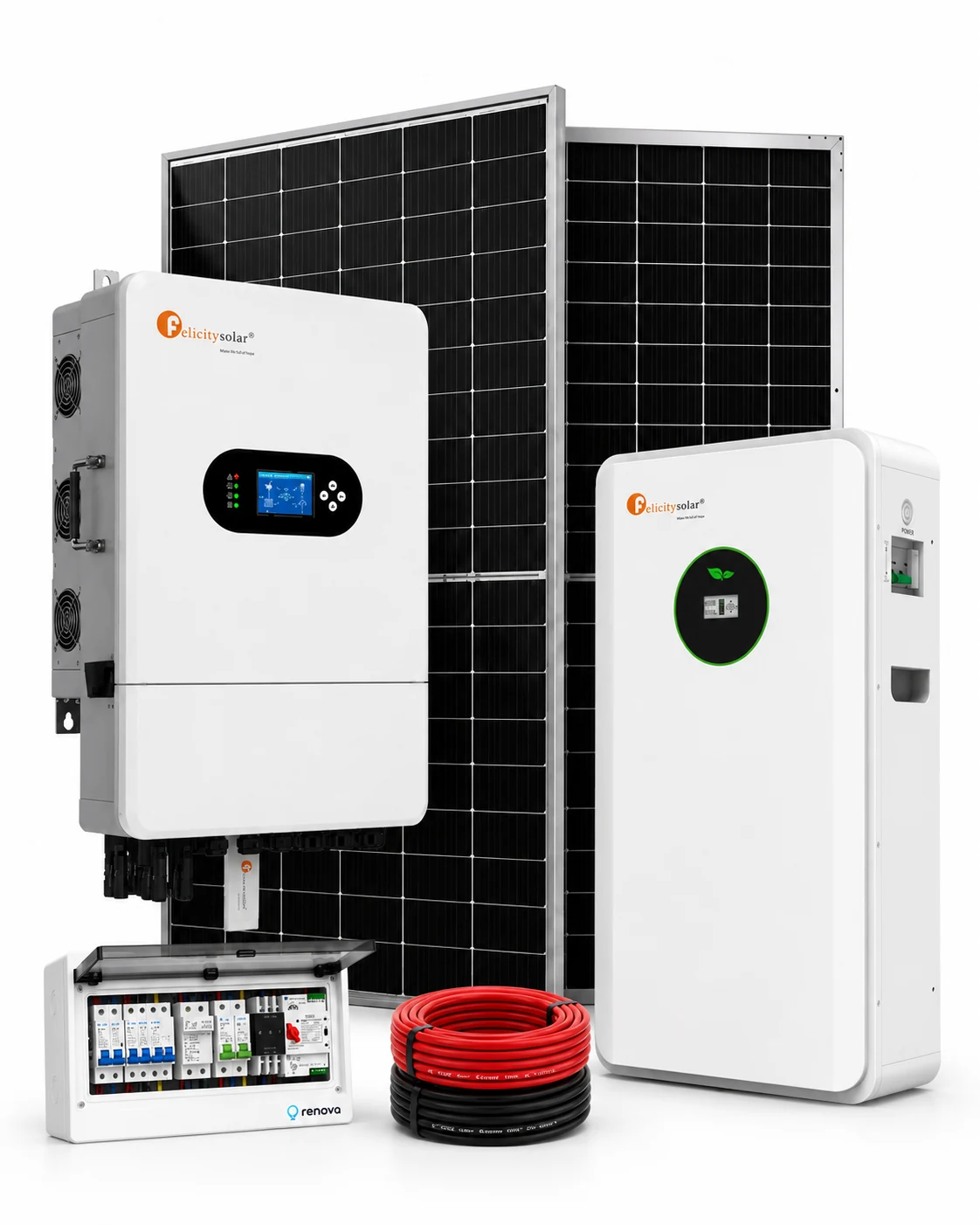 Kit solar 8 kW + 11.7 kWh