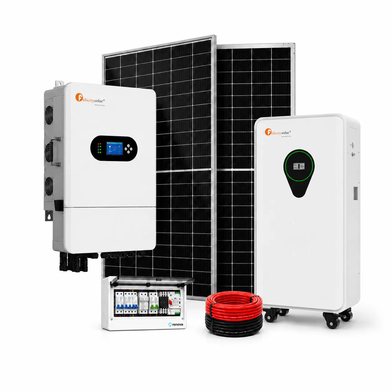 Kit solar 8 kW + 16 kWh