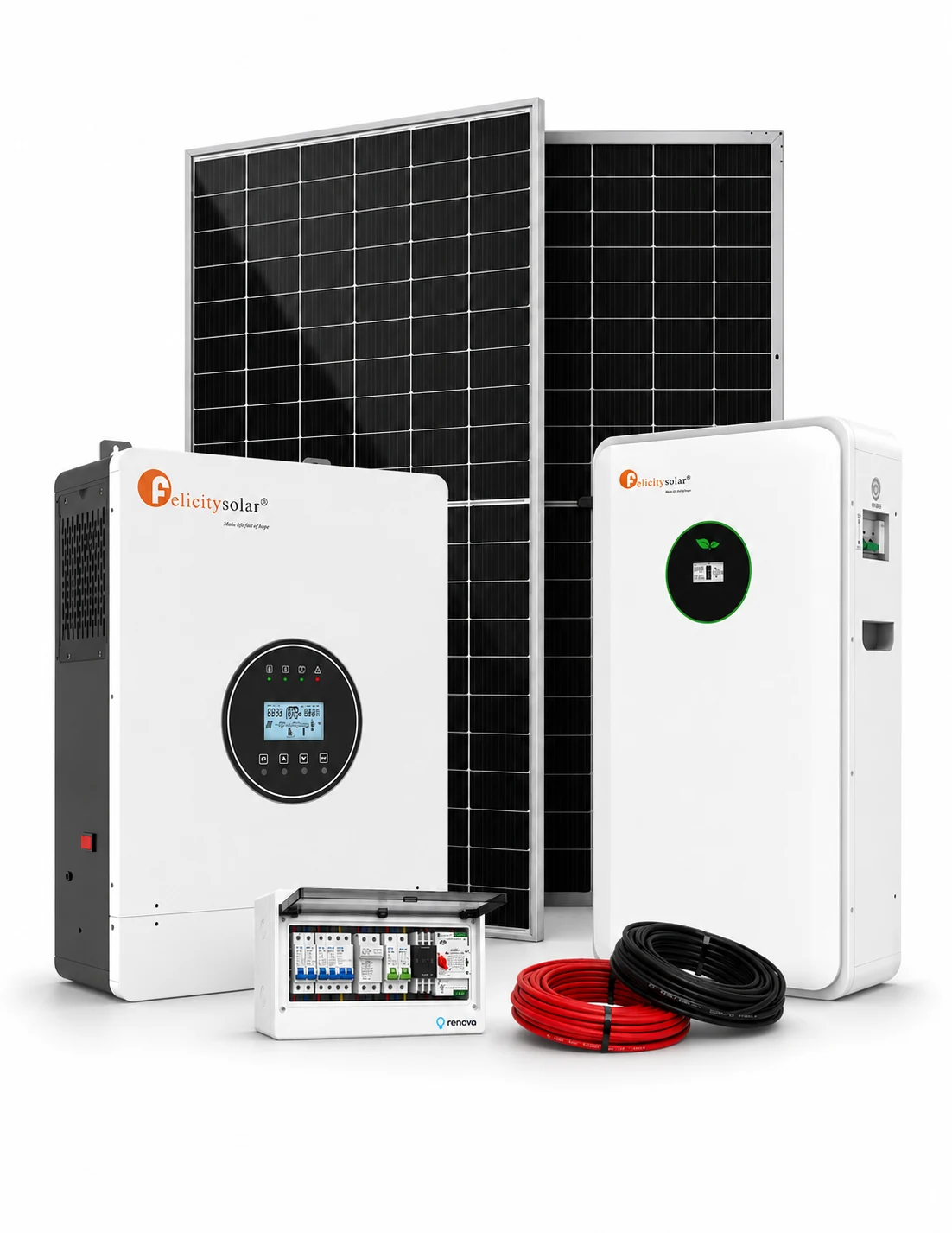 Kit fotovoltaico 3kW+5kWh