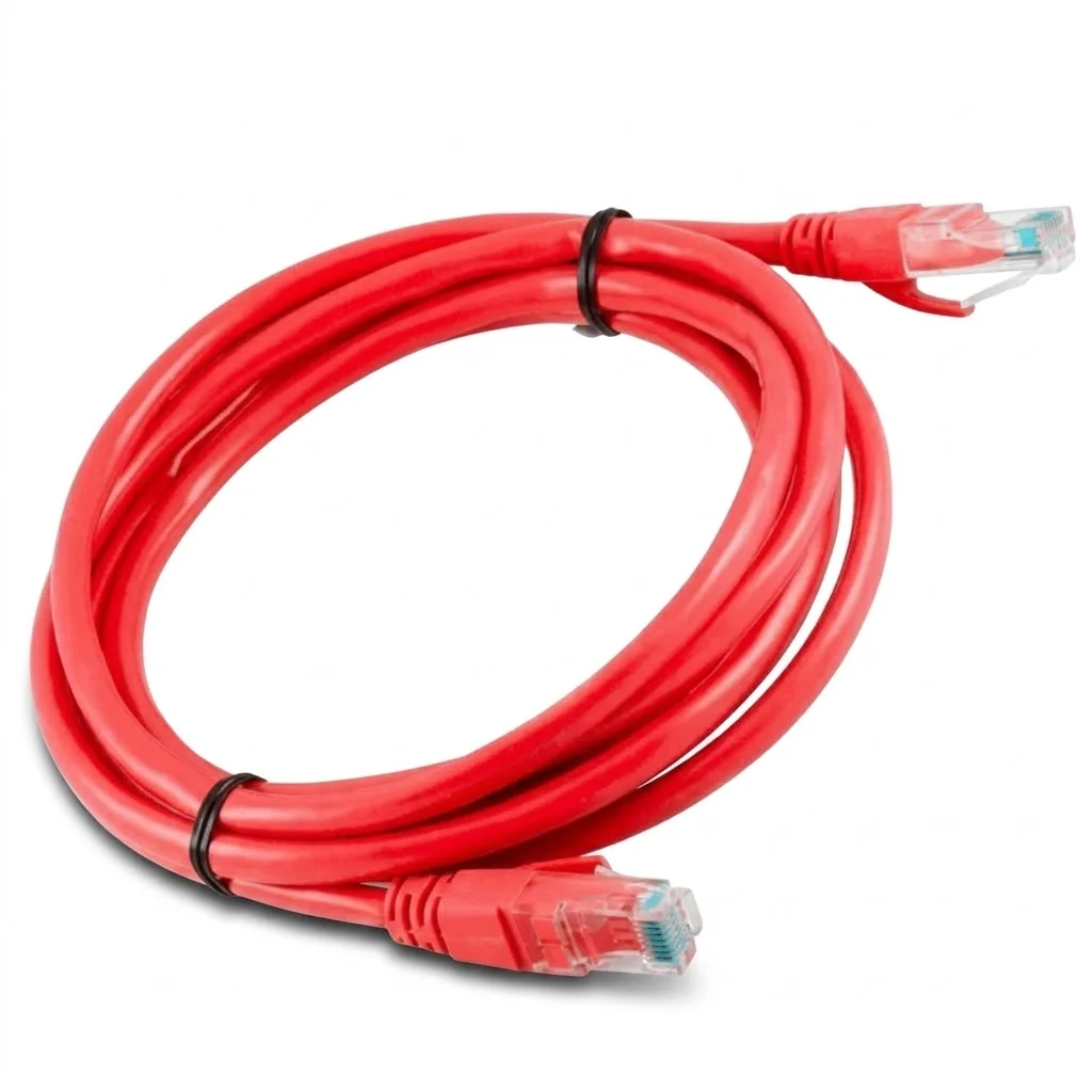 NTPC6E10RD Nitrotel UTP Cat 6 Patch Cords Bota de moldura de color rojo B de 10 pies
