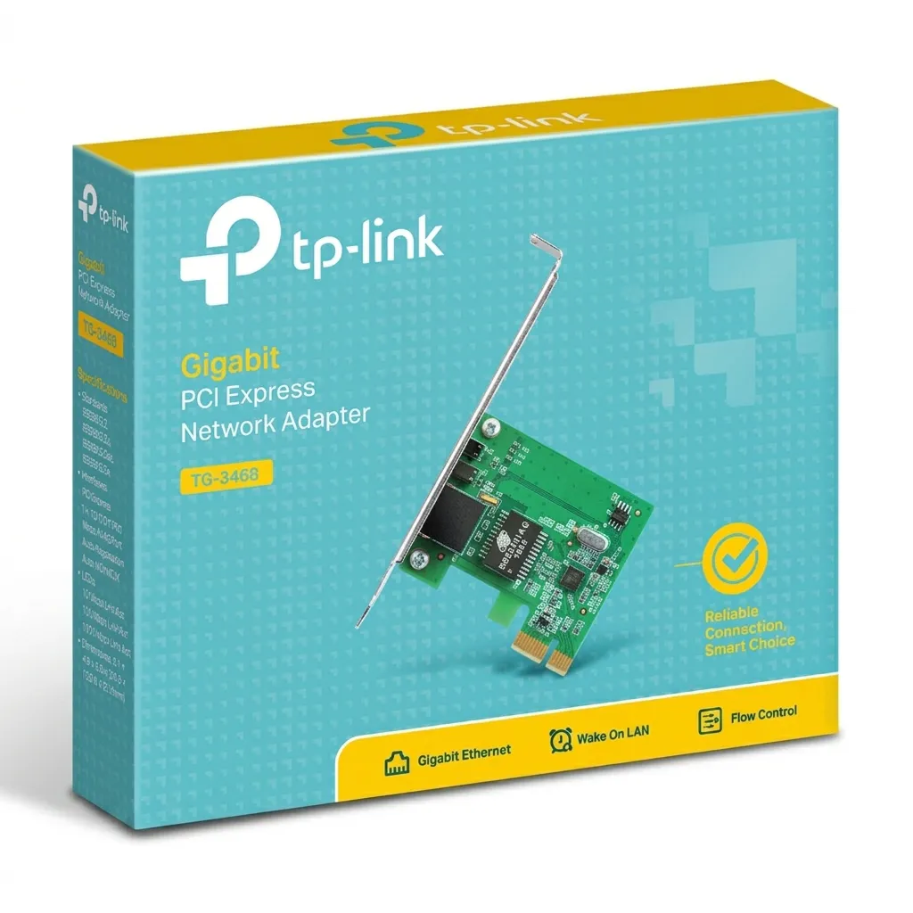 TARJETA DE RED PCI EXPRESS GIGABIT TP-LINK TG-3468