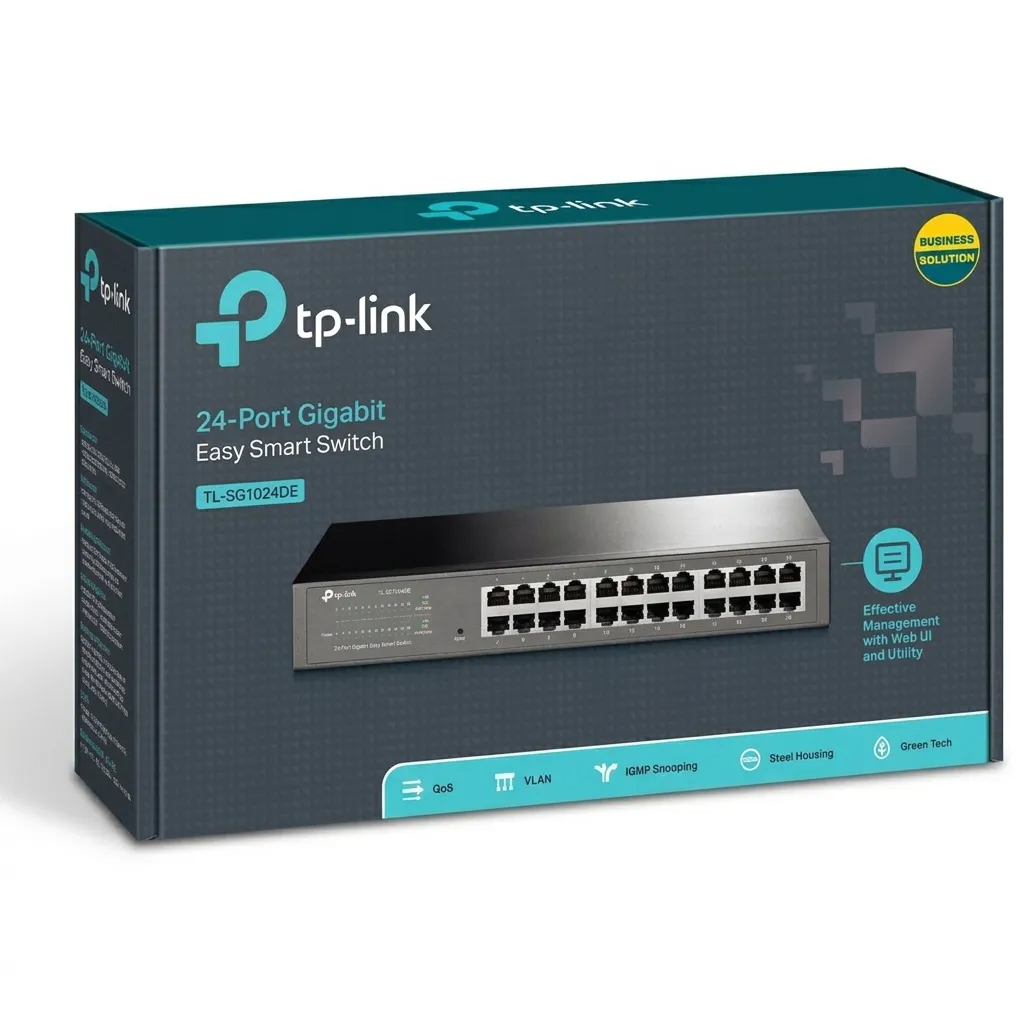 TP-Link TL-SG1024DE 24-Port Gigabit Desktop/Rackmount Switch