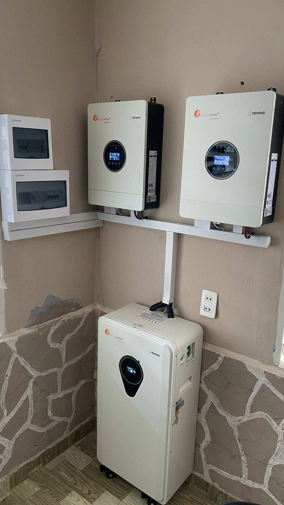 Sistema de almacenamiento y respaldo energético residencial — proyecto Renova